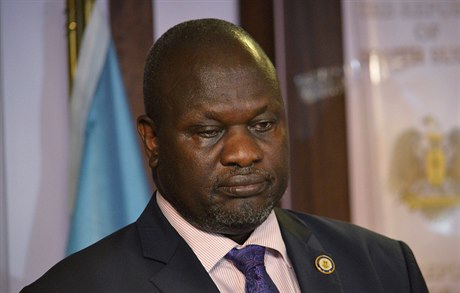 Viceprezident Riek Machar.