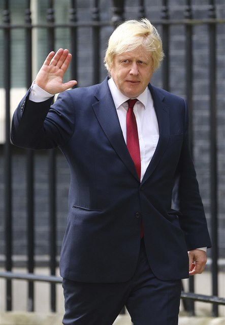 Boris Johnson, nový éf ostrovní diplomacie.