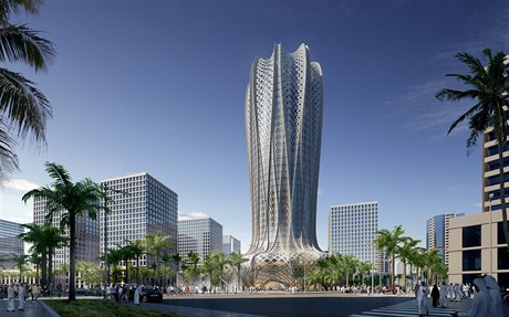 Jeden z projekt, který v Kataru postaví dle návrhu ji zesnulé architektky...