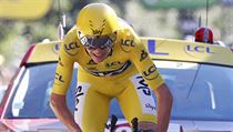 Chris Froome v časovce na Tour de France 2016.