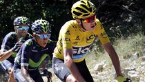 Zleva: Valverde, Quintana a Froome.