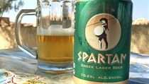 Spartan Lager Beer, levn znana od Mythosu, takov naedn pivko, jen v...