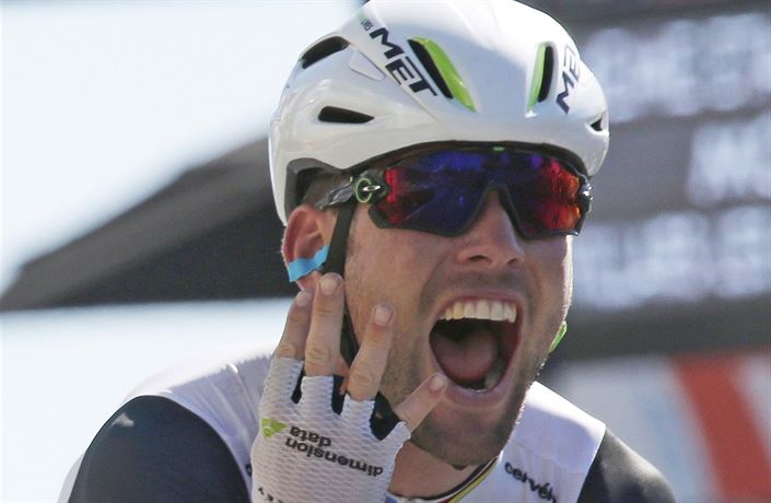 Slavící Mark Cavendish