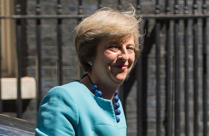 Britská premiérka Theresa Mayová.