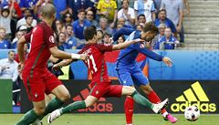 Portugalsko vs. Francie, finále ME 2016 (Griezmann pálí).
