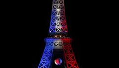 Eiffelova v bhem finále Eura.