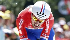 Vítz 13. etapy Tour de France 2016 Tom Dumoulin.