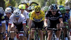 Balík ve 12. etap Tour de France.
