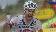Contador odstoupil z Tour, devátou etapu vyhrál v krupobití Dumoulin