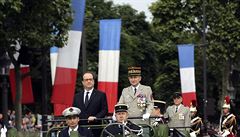 Francie slaví den dobytí Bastily.