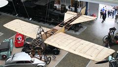 Blériot Jana Kapara v Národním technickém muzeu s kterým absolvoval svj...