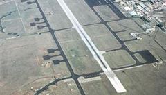 Letecký snímek základny Incirlik
