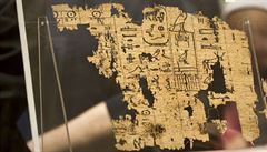 Návtvníci si mohli prohlédnout jedny z nejstarích papyr