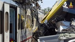 Nehoda vlak poblí Bari.