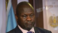 Viceprezident Riek Machar.