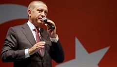 Za vlast, sláva prezidentu Erdoganovi! Turci v Německu vyšli do ulic