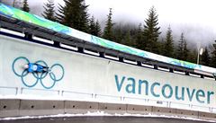 Gruzínský sáka Nodar Kumaritavili na olympiád ve Vancouveru.