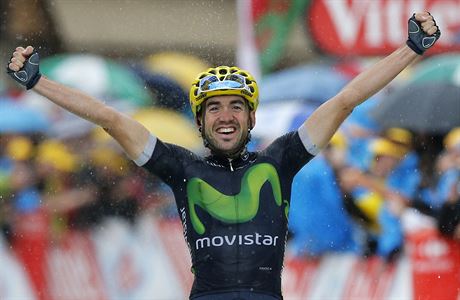 panlsk cyklista Ion Izagirre se raduje z vtzstv ve 20. etap Tour de...