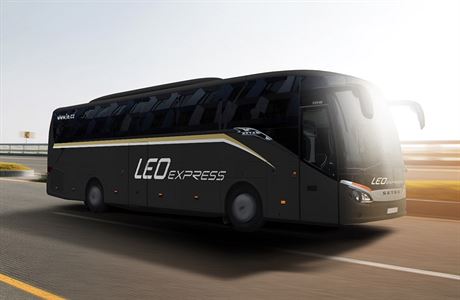 Nov podoba autobusu Leo Expressu.