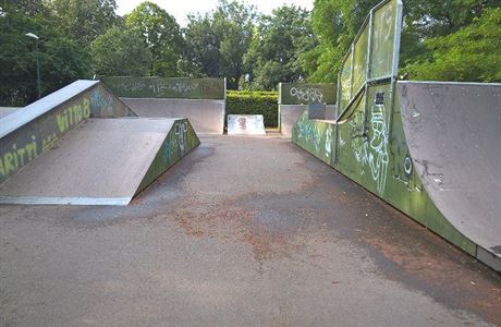 Skatepark na Praze 5.