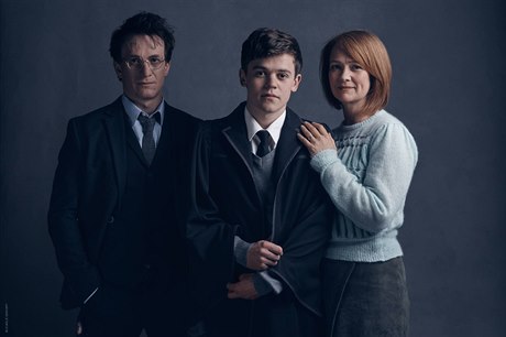 Rodina Harryho Pottera v divadelním pedstavení Harry Potter a prokleté dít.