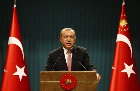 Turecký prezident Recep Tayyip Erdogan.