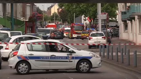 Francouzská policie - ilustraní foto.