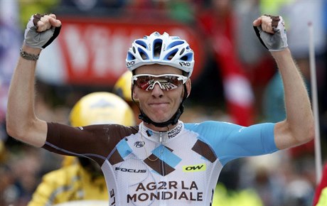 Vítěz 19. etapy Romain Bardet.
