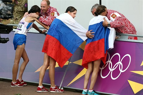 Ruská atletika - ilustraní foto.