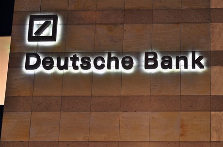Logo banky Deutsche Bank.