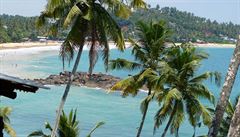 Nádherné pláe na Srí Lance