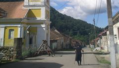 Rumunská vesnice Putna.