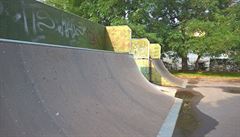 Skatepark na Praze 5.