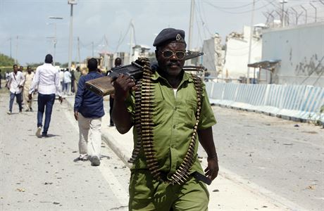 Somálský policista - ilustraní foto