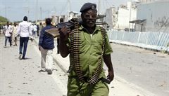 Somálský policista - ilustrační foto