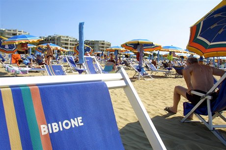 Pláž v Bibione (ilustrační foto)