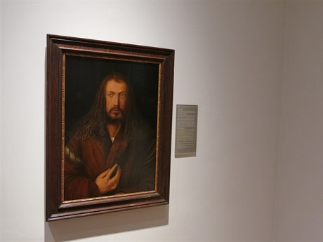 Jedna z mnoha kopií slavného Dürerova autoportrétu.