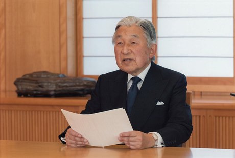 Japonský císa Akihito.