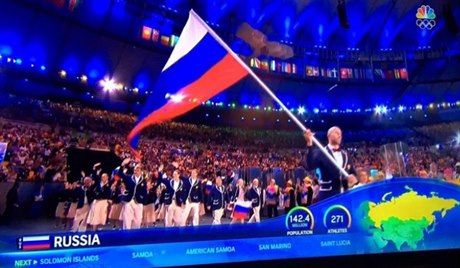 Krym patí Ukrajin, vzkázal svým divákm americký televizní gigant NBC pi...