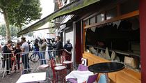 V pátek na sobotu zahynulo při požáru v baru ve francouzském Rouenu 13 lidí.