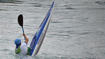 Kajak Ji Prskavec byl 7. srpna v kvalifikaci vodnch slalom na OH sedm....