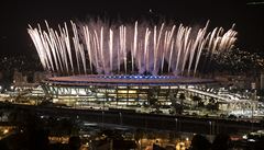 Zkouka zahajovacího ceremoniálu her v Riu.