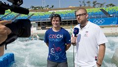 Letní olympijské hry Rio de Janeiro 2016, trénink �eských vodních slalomá�� v...
