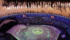 Zahajovací ceremoniál olympijských her v Riu.