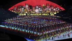 Slavnostní zahájení olympijských her v Riu 2016.