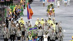 Slavnostní zahájení olympijských her v Riu 2016 (arménská výprava).