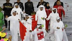 Slavnostní zahájení olympijských her v Riu (výprava Bahrajnu).
