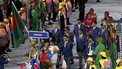 Slavnostní zahájení olympijských her v Riu (výprava Bangladée).