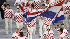 Slavnostní zahájení olympijských her v Riu (výprava Chorvatska).