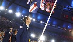Slavnostní zahájení olympijských her v Riu (výprava Velké Británie vedená Andym...